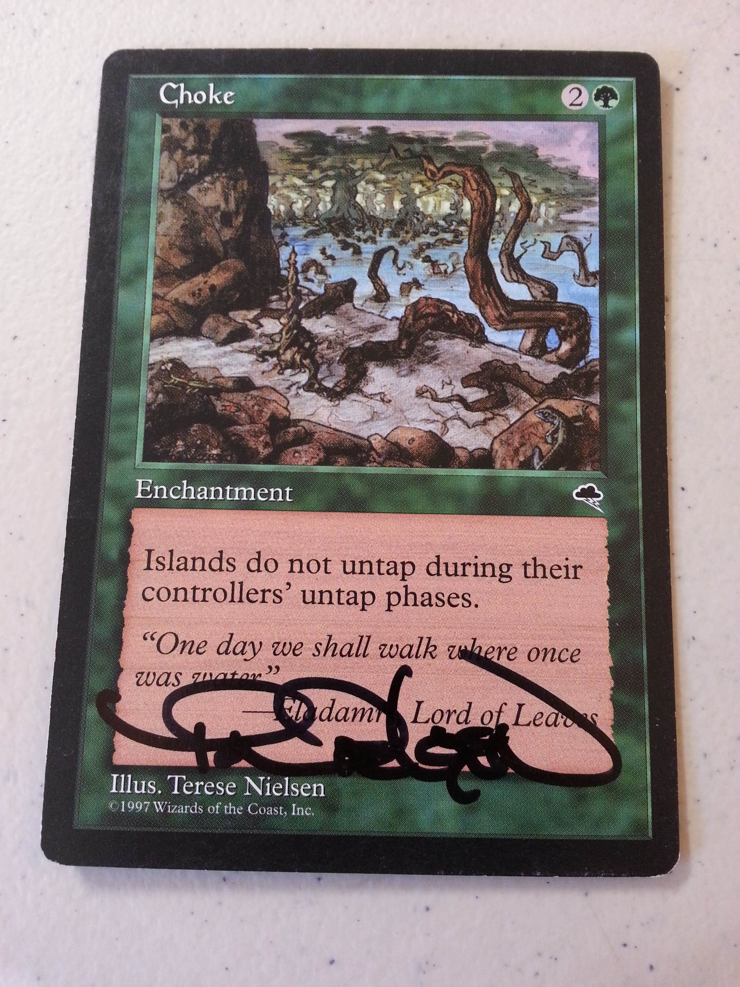Choke - Signed (sharpie)